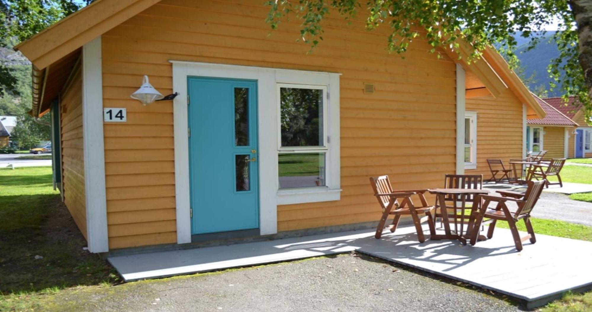 Laerdal Ferie- Og Fritidspark Lærdalsøyri Esterno foto